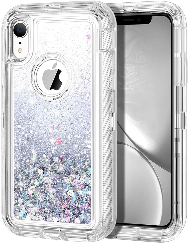 Redpepper iPhone XR Cover Glitter Antiurto Bling