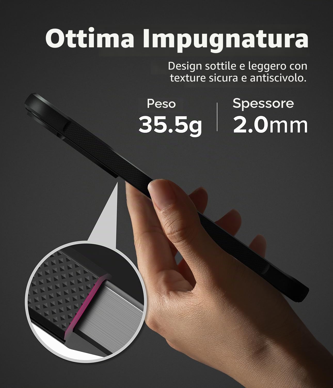 Ringke Onyx Cover Samsung Galaxy A57 TPU Nera Black