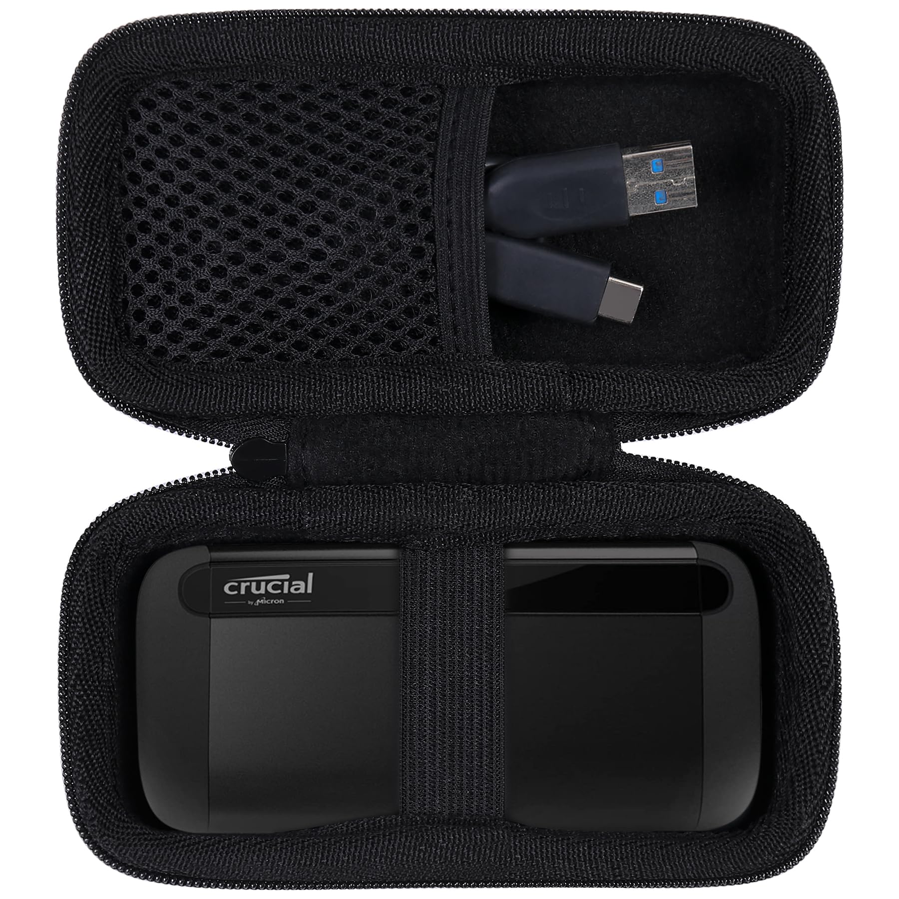 Aenllosi SSD Case Crucial X8 1TB 2TB custodia rigida EVA