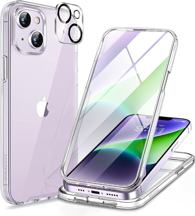 Redpepper iPhone 14 Cover Trasparente Bumper 6.1 Antishock