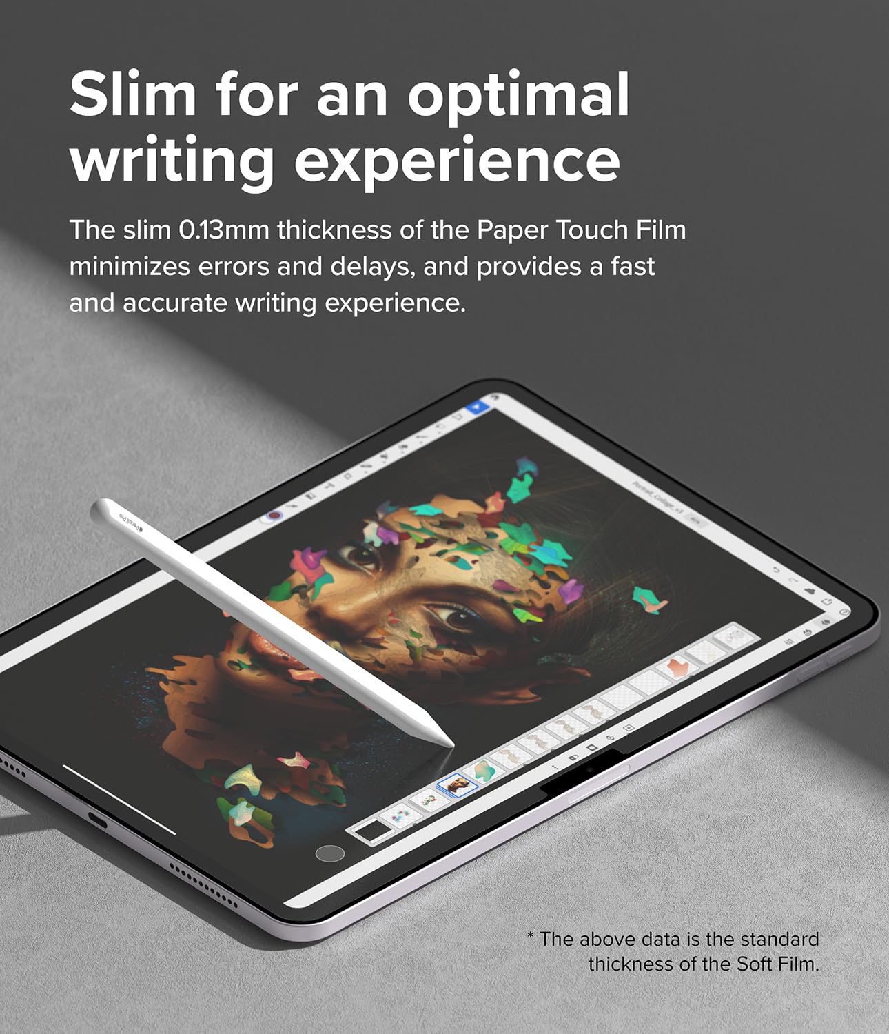 Ringke Paper Touch Film iPad Air 13 M2 M3 M4 Soft 2pz