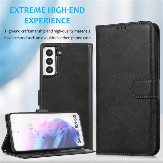 Redpepper Galaxy Note 20 Ultra Cover Pelle Blu Portafoglio