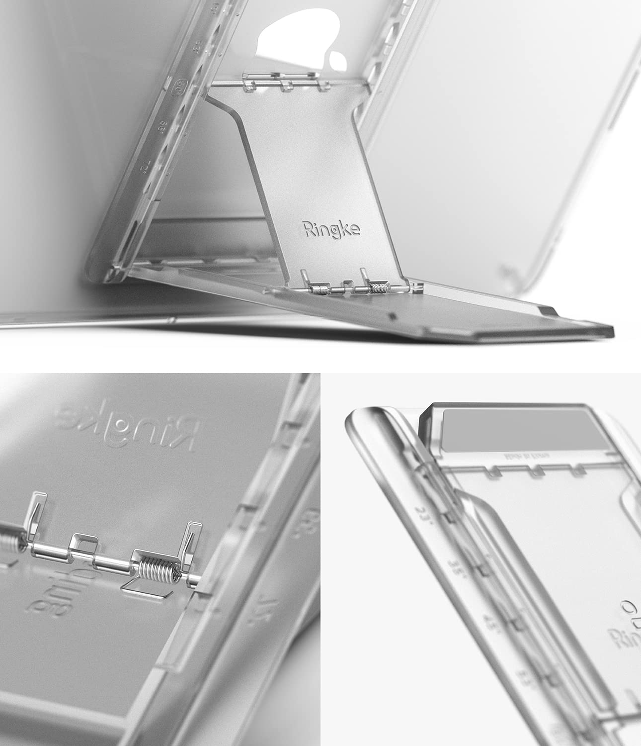 Ringke Stand iPad supporto tablet Clear Mist 8-13"