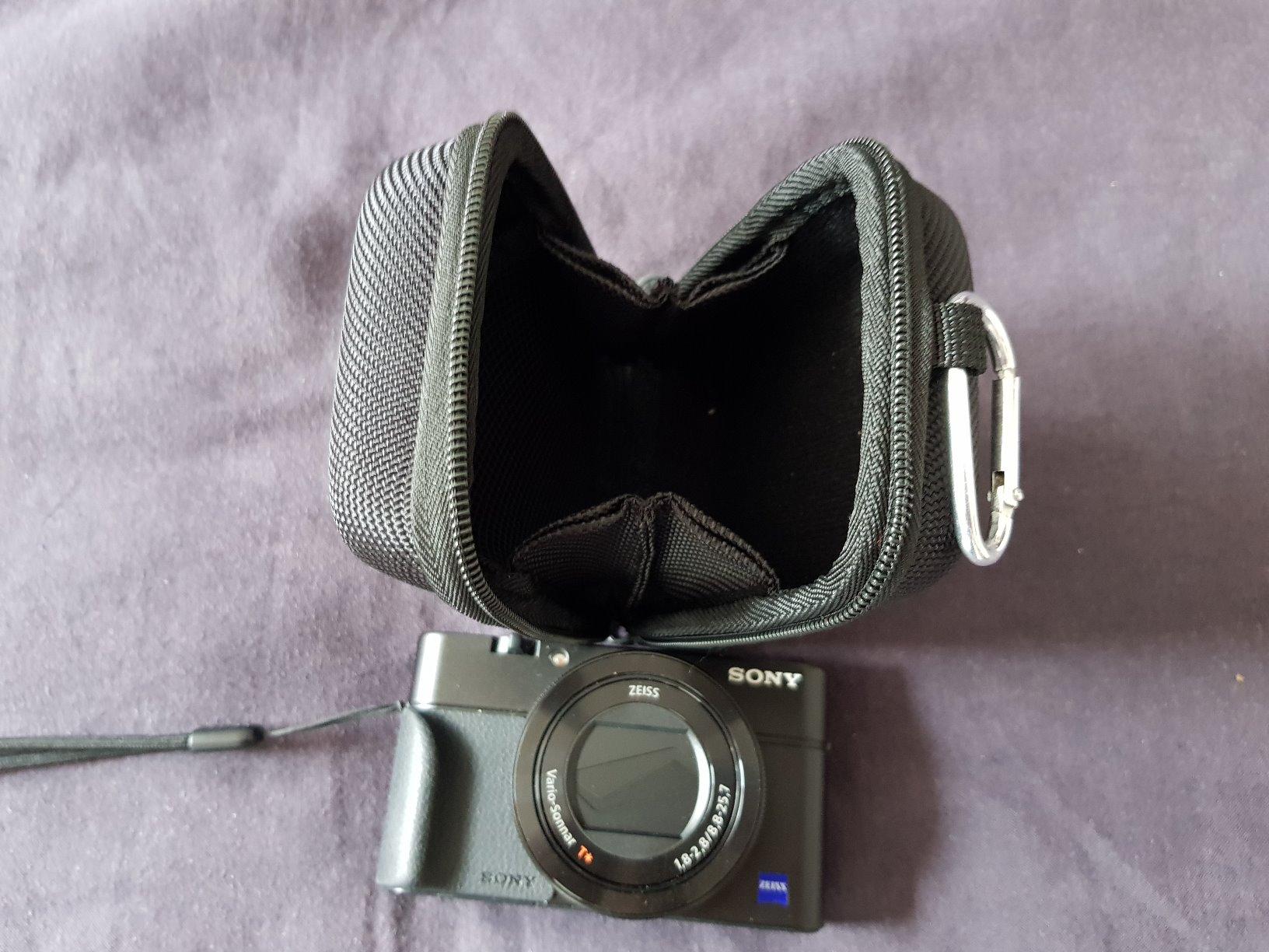 Aenllosi Camera Case Custodia Sony RX100 III-VII Nero EVA