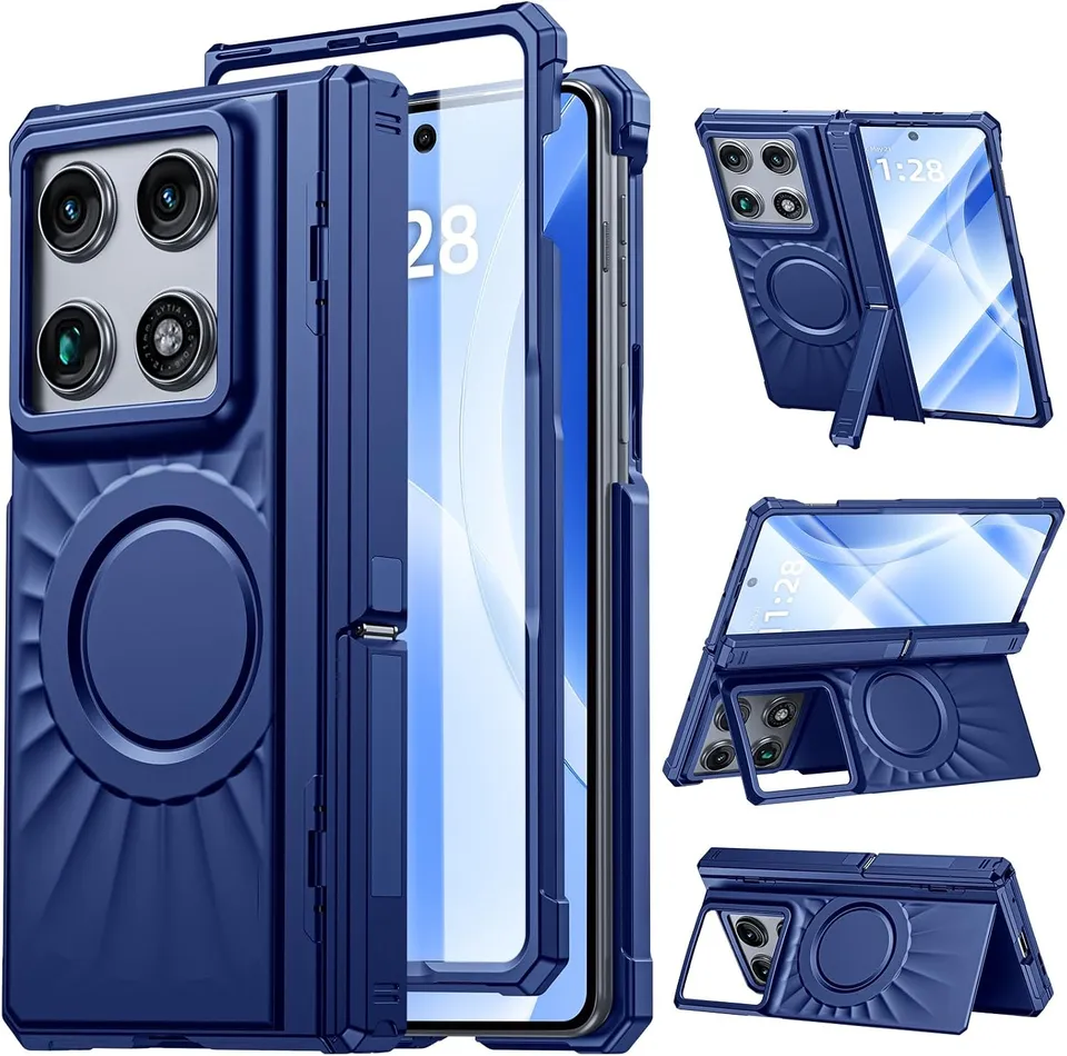 Redpepper Galaxy Cases Z Fold 8 cover nera kickstand
