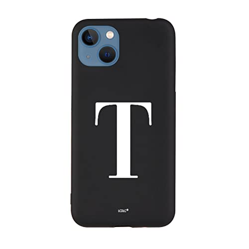 La Casa de las Carcasas Personalizzate iPhone 15 Plus custodia nero iniziale
