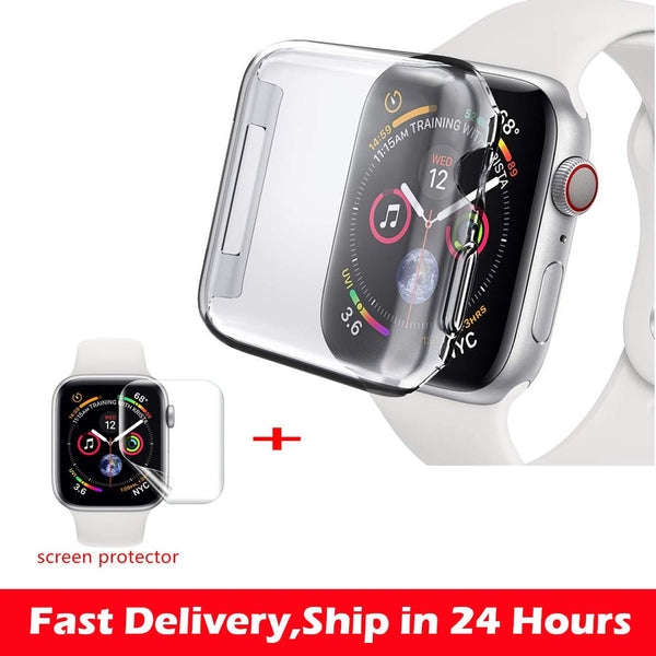 Redpepper Apple Watch 44mm 40mm Pellicola TPU trasparente