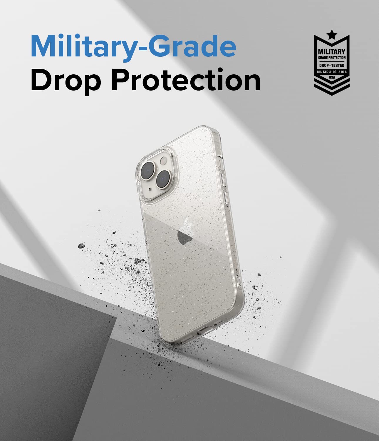 Ringke Air Cover iPhone 14 Glitter Clear Trasparente TPU