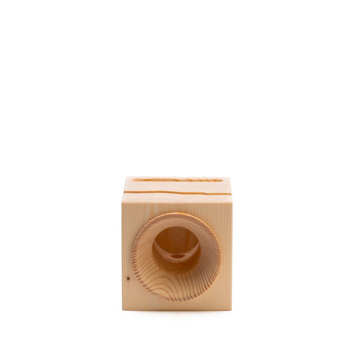 VAIA Cube Amplificatore Smartphone Legno 10x10 cm Naturale