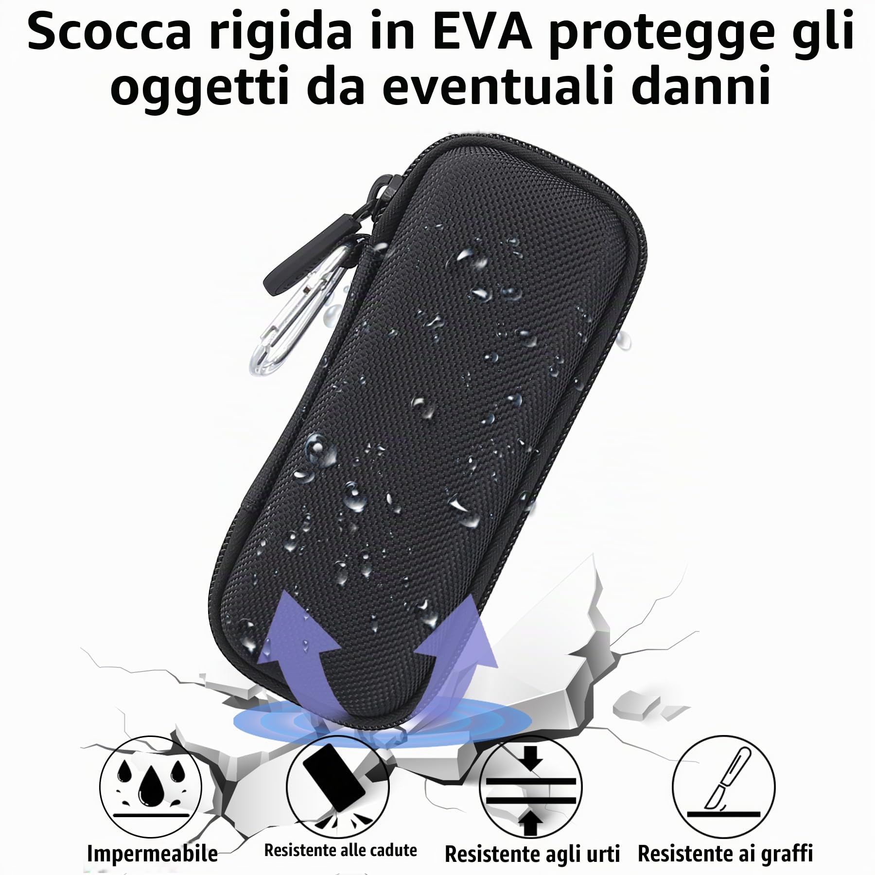 Aenllosi SSD Case custodia UGREEN M.2 NVME EVA 16,5 cm