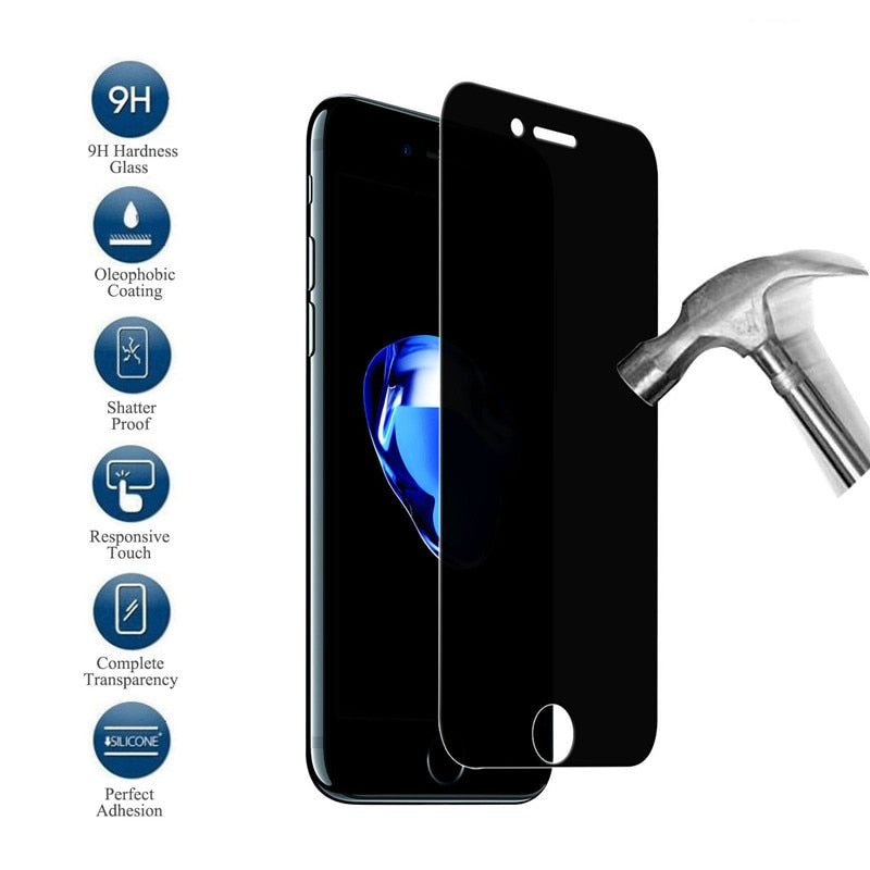 Redpepper Vetro Temperato Privacy iPhone XS Max Antispia Sottile