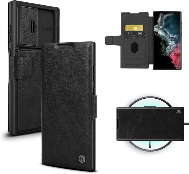 Redpepper Galaxy Cases S23 Ultra Custodia Wallet Pelle