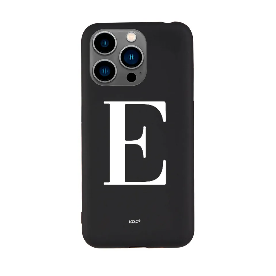 La Casa de las Carcasas Personalizzate iPhone 15 Pro custodia nera silicone