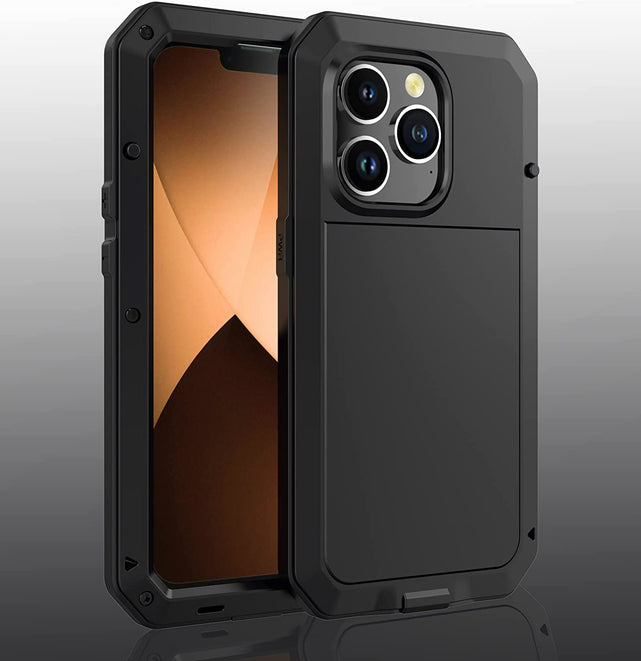 Redpepper iPhone 14 Pro cover metallo full body impermeabile