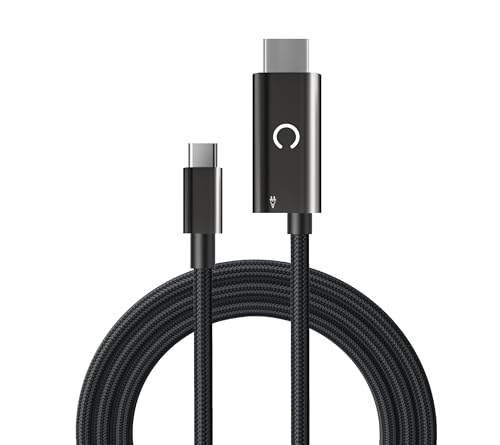 Konix Cavo USB-C HDMI Switch 2 4K Nero Dock-Free TV