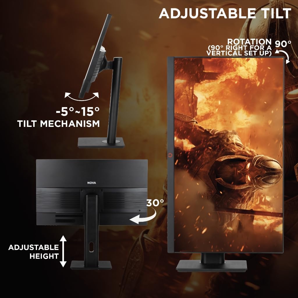Konix Nova monitor gaming 24" FHD 180 Hz 1 ms IPS