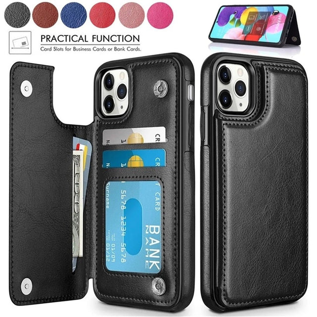 Redpepper Apple Cases Cover iPhone 14 Max Pelle Portafoglio Retro