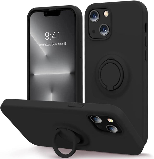 Redpepper Mocca iPhone 13 Mini custodia anello rosso vino