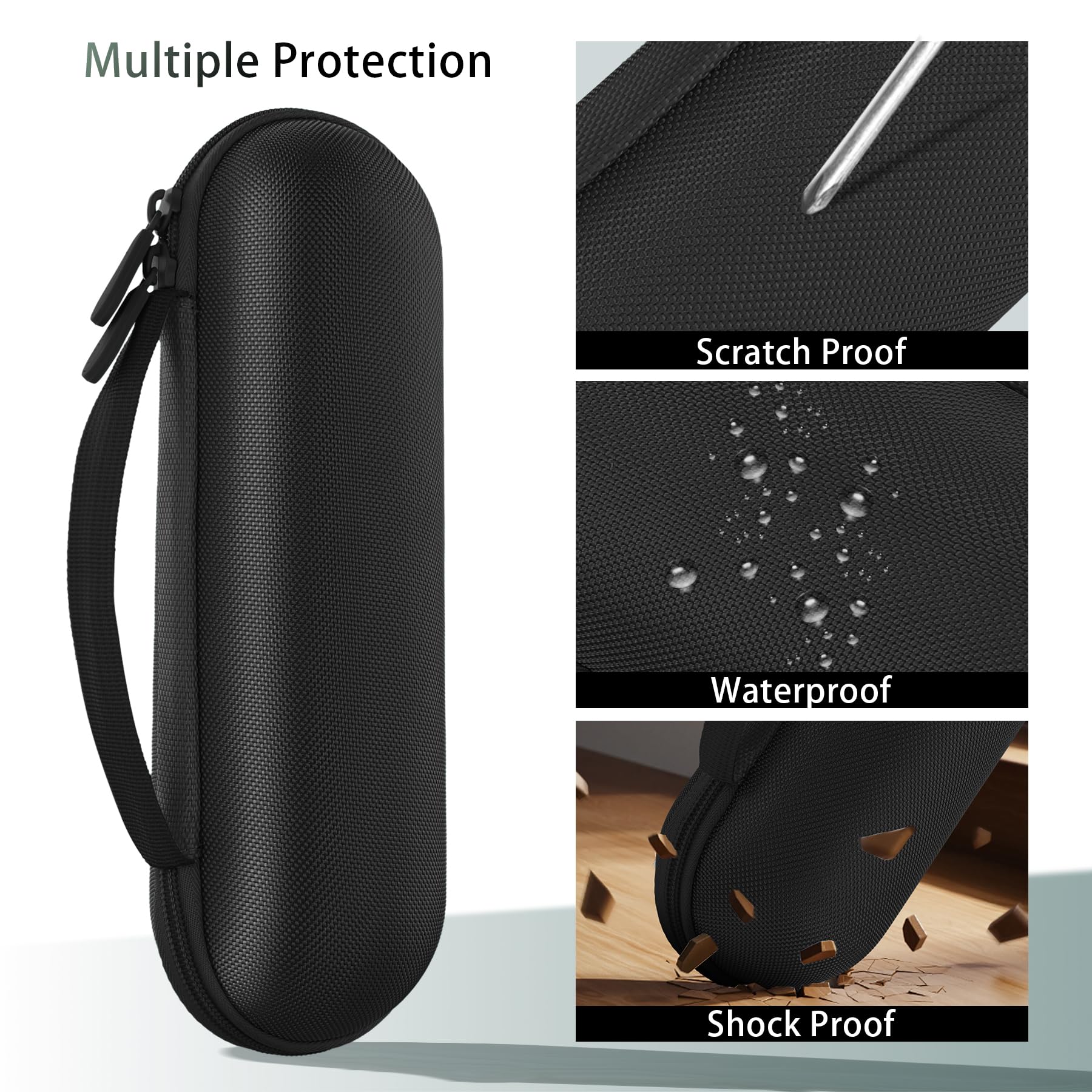 Aenllosi Speaker Case custodia Beats Pill EVA Nero Opaco