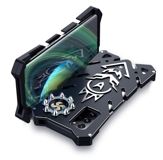 Redpepper Note 20 Ultra Custodia Armor Alluminio Anello