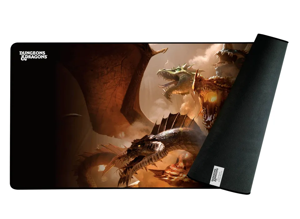 Konix Mouse pads tappetino mouse XXL 90x46 D&D Tiamat antiscivolo