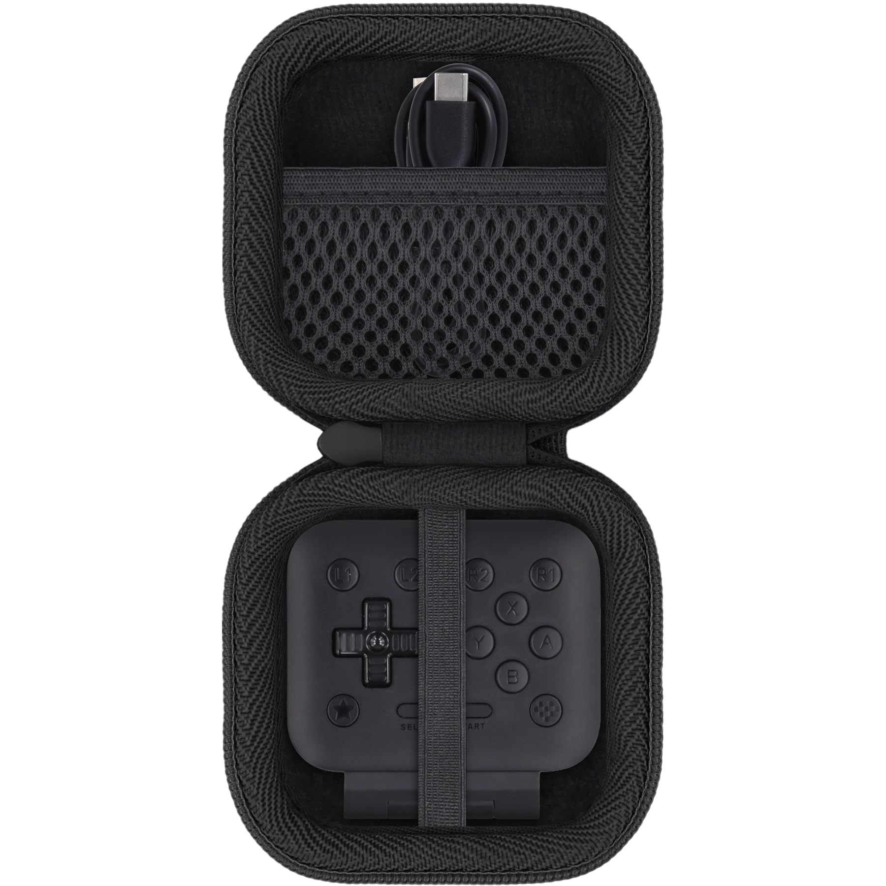 Aenllosi Game Controller Case Custodia 8BitDo FlipPad Nera