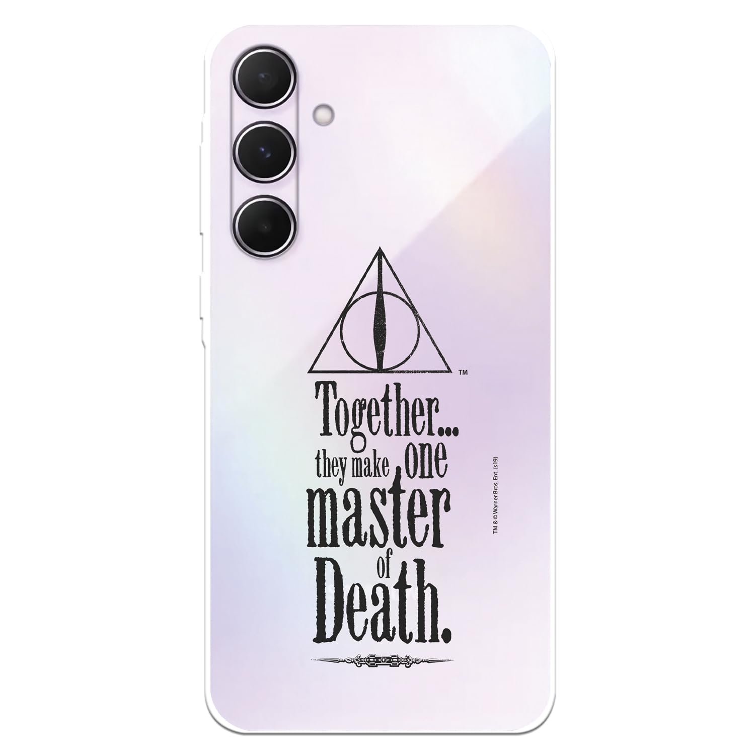 La Casa de las Carcasas Cover Galaxy A55 Harry Sfondo Nero