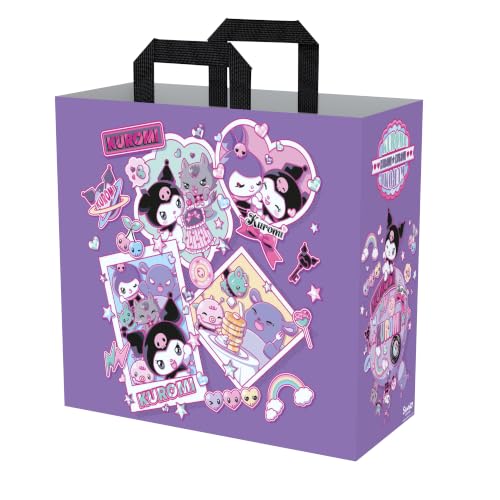 Konix Hello Kitty shopper M 40x45x20 Kuromi Friends viola