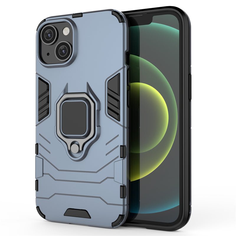 Redpepper iPhone 14 cover magnetica anello stand nera