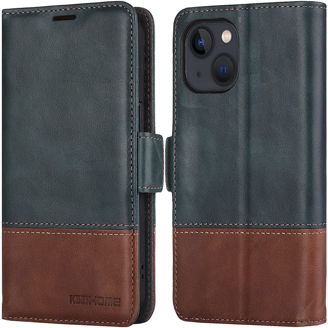 Redpepper iPhone 13 cover pelle libro portafoglio stand RFID