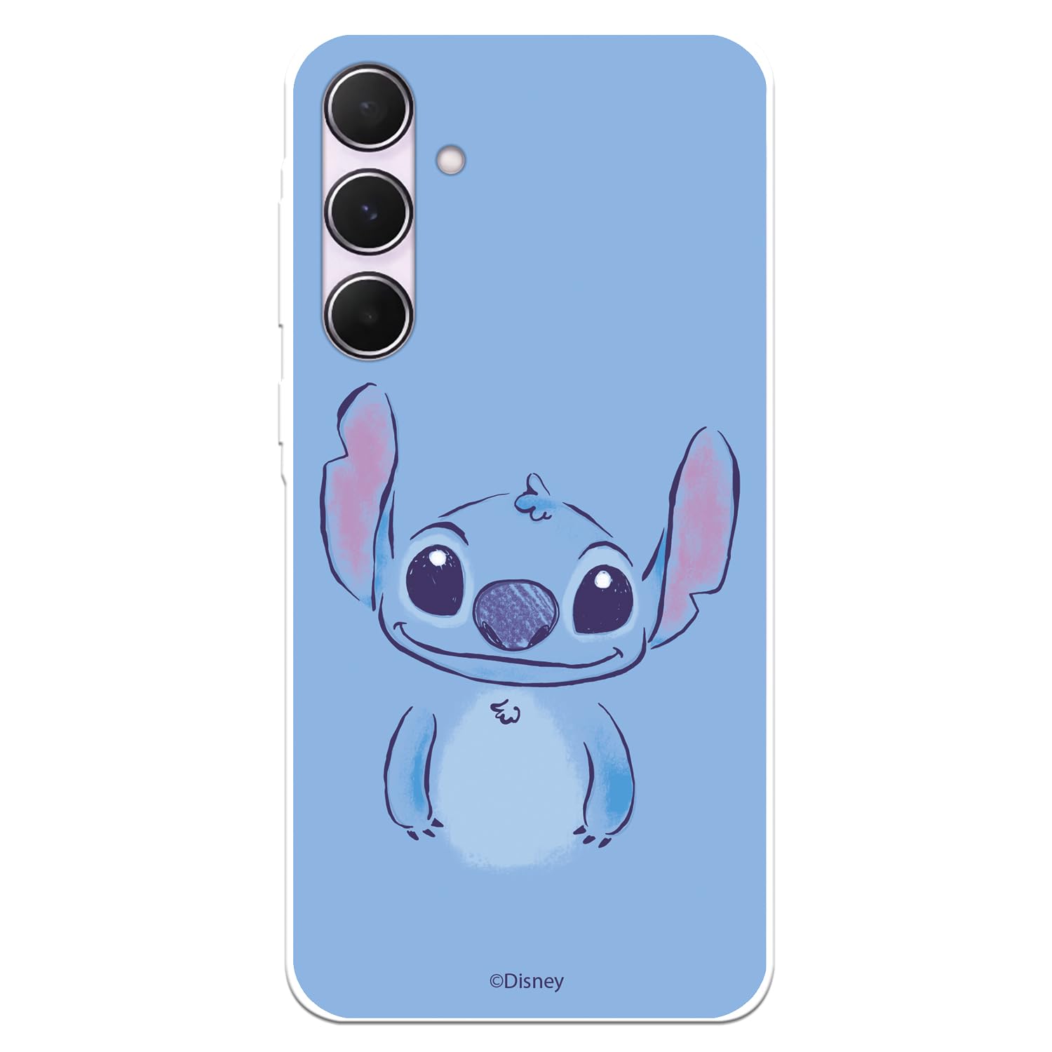 Licenze Ufficiali Galaxy A55 cover Snoopy Strisce silicone