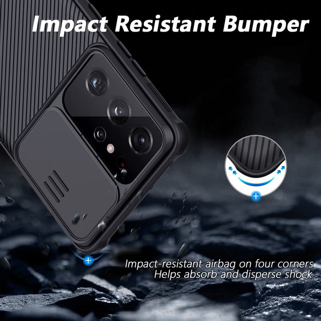 Redpepper S21 Ultra cover nera copri fotocamera ricarica wireless