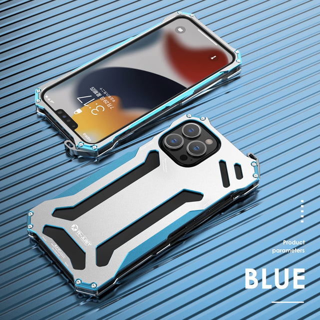 Redpepper iPhone 13 Pro Max Custodia Alluminio Antiurto