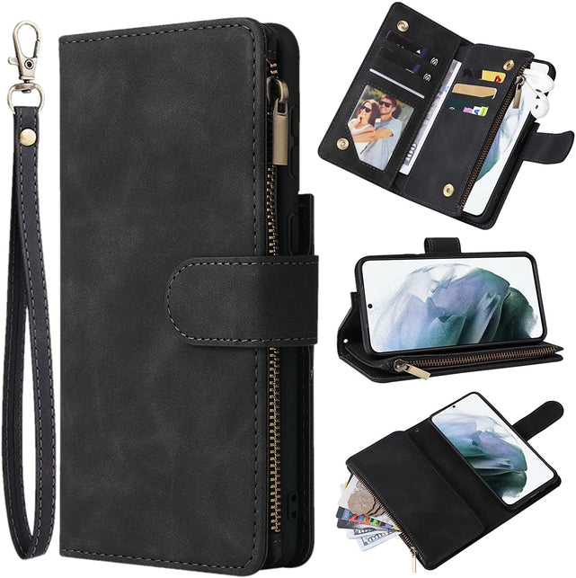 Redpepper Galaxy S22 Plus cover pelle portafoglio