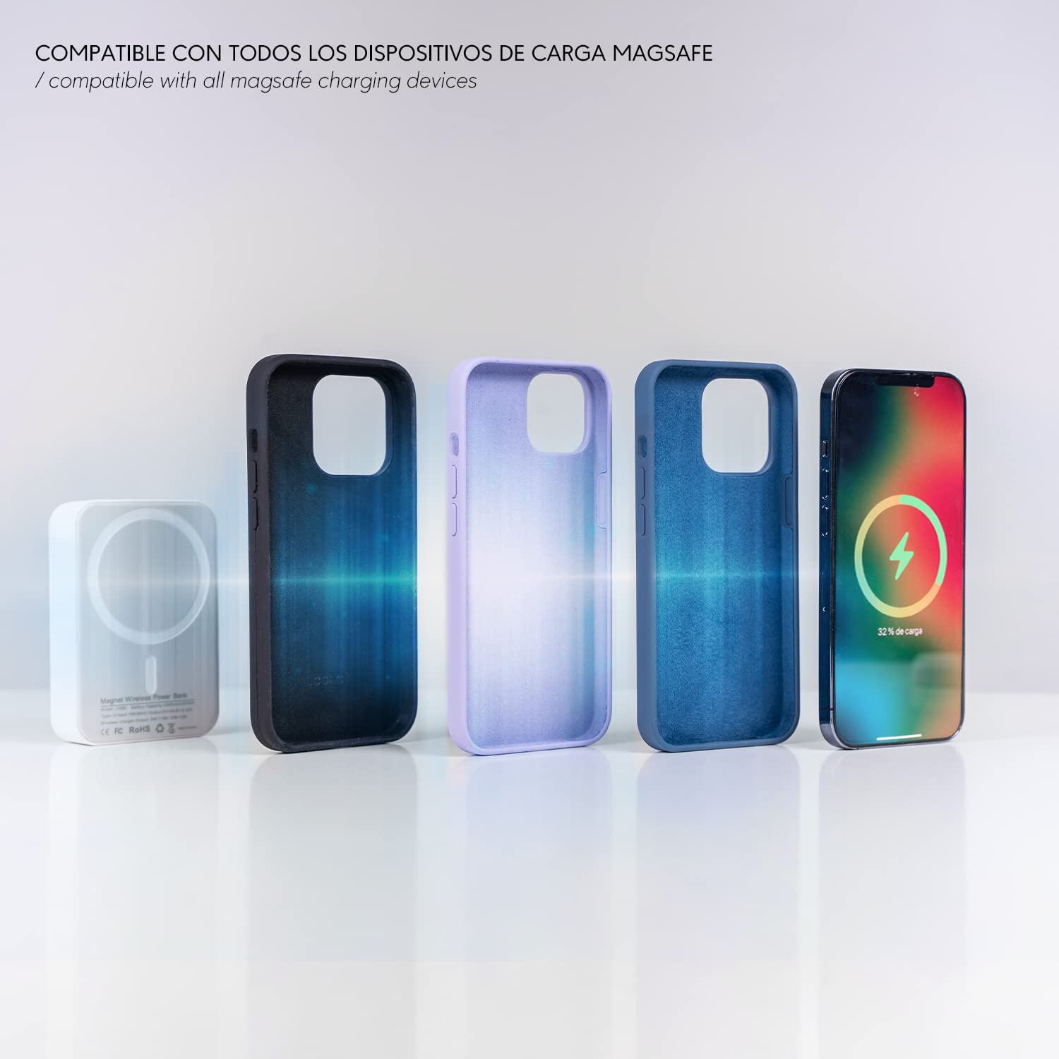 La Casa de las Carcasas Cover Galaxy S24 cover MagSafe nero