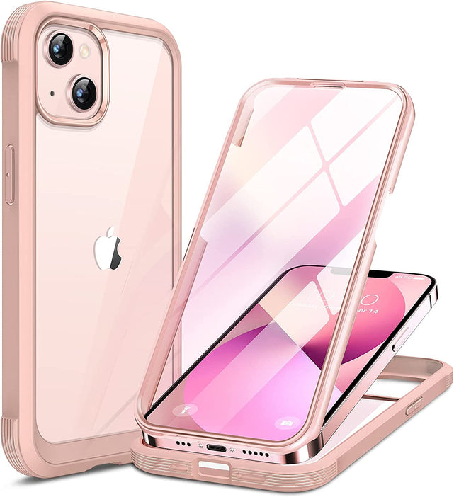Redpepper iPhone 13 Mini 5.4 custodia vetro nero 9H integrale
