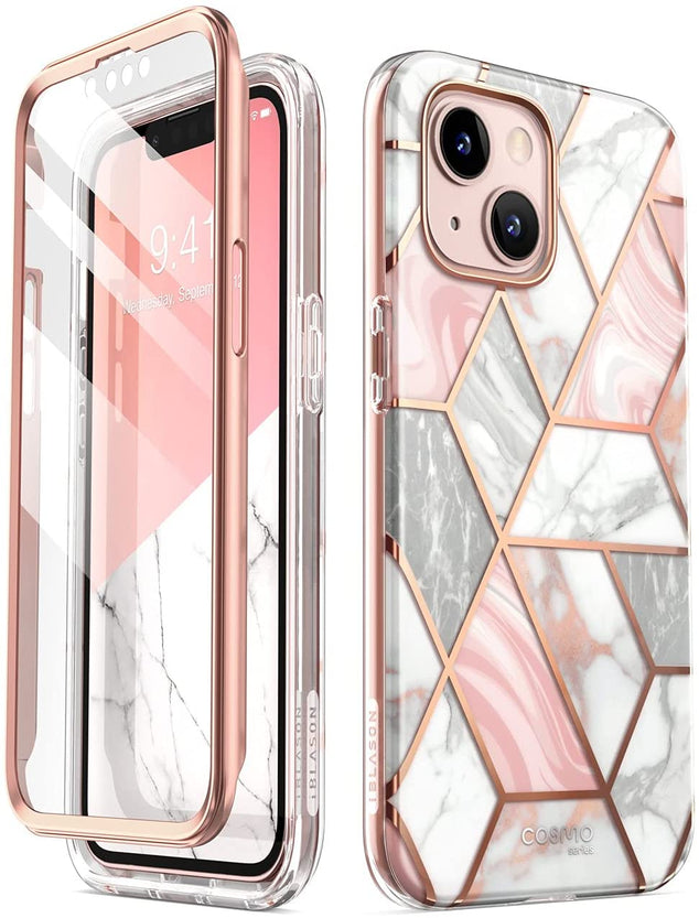 Redpepper iPhone 13 Mini Cover Marmo Integrale TPU 5,4"