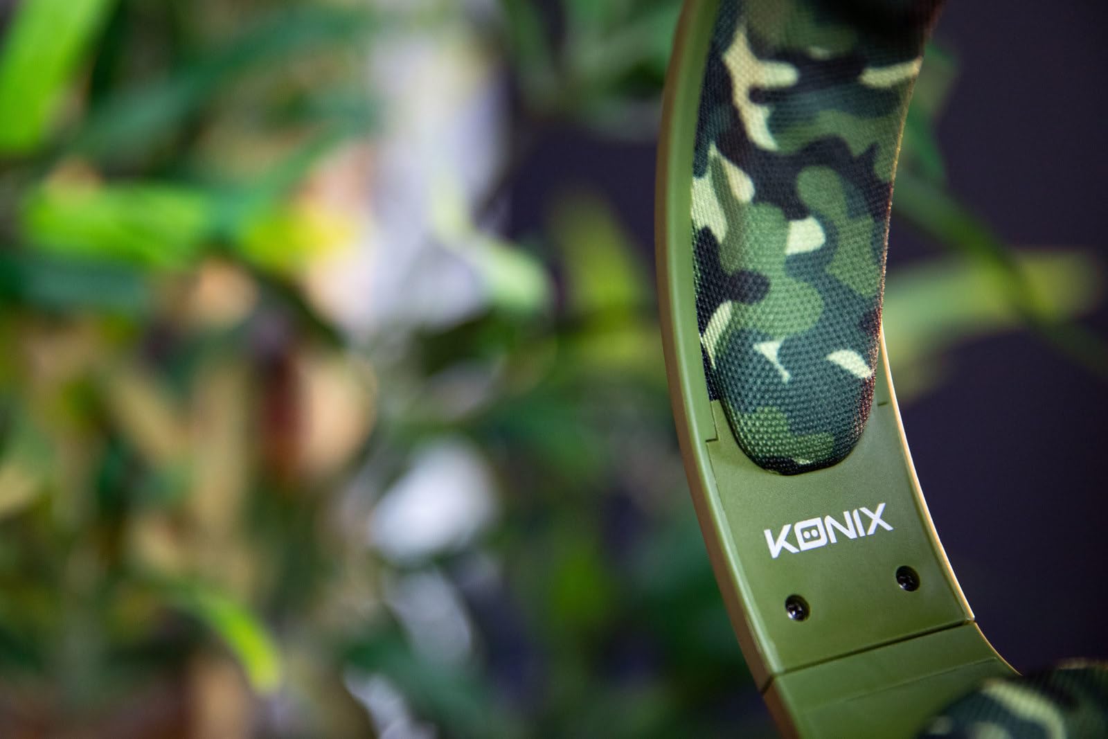 Konix Mythics Nemesis Cuffie Gaming Jack Mimetico Verde