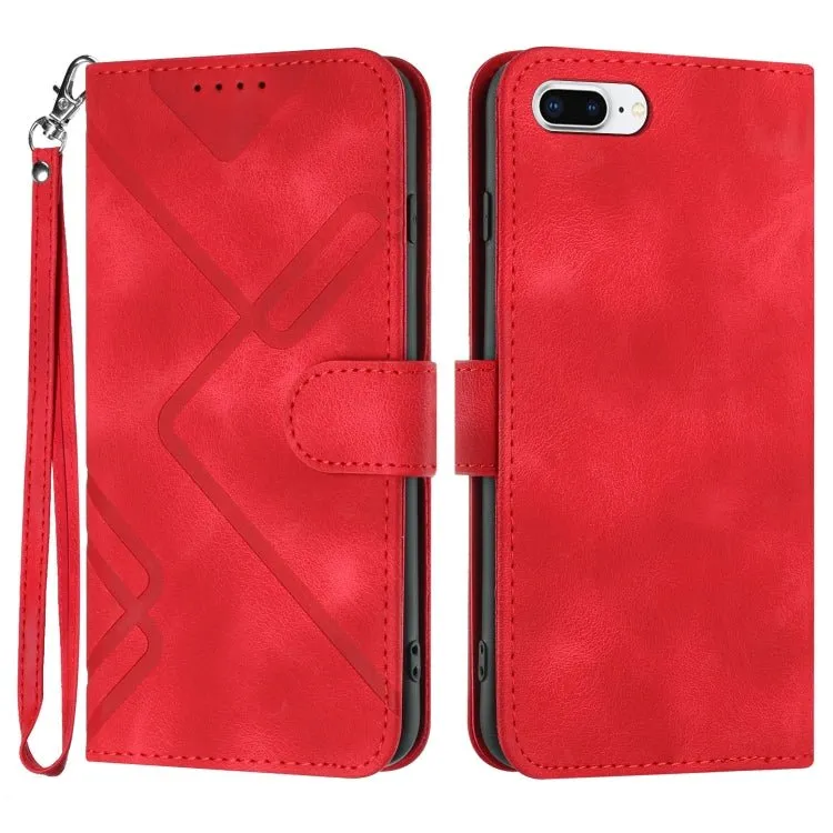 Redpepper iPhone 6 Plus 7 Plus 8 Plus cover pelle portafoglio