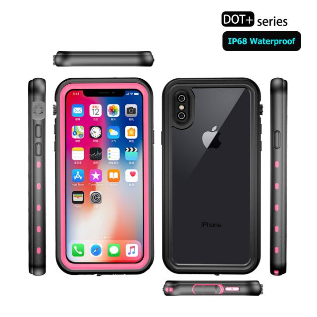 Redpepper iPhone XS Max custodia impermeabile IP68 nera