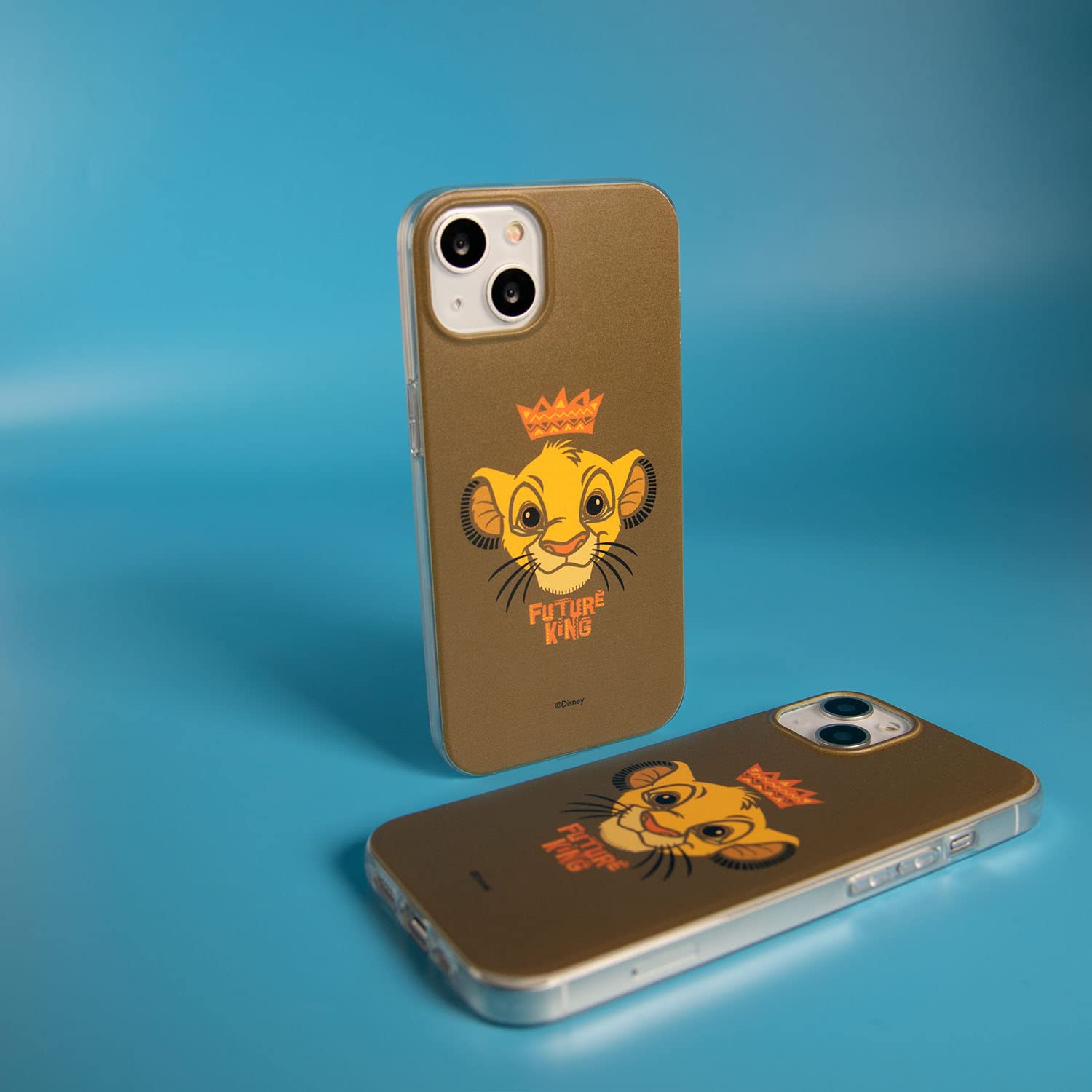 Re Leone Simba Corona cover iPhone 15 Pro silicone