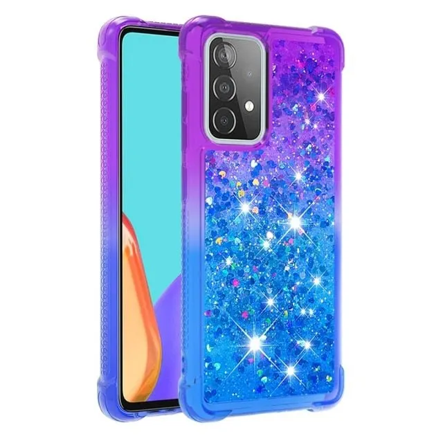 Redpepper Galaxy Cases Galaxy S22 Ultra cover glitter trasparente