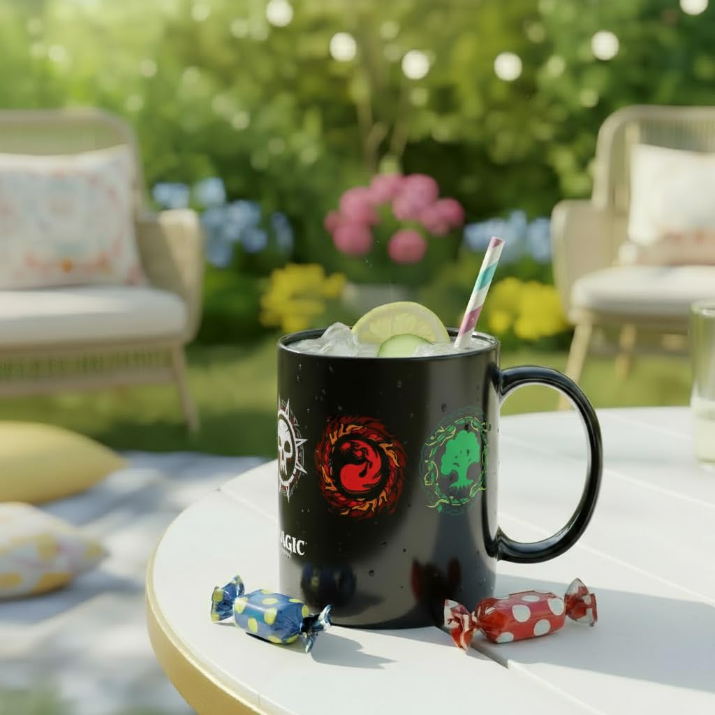 Konix Licensed merchandise tazza ceramica 320 ml nero Magic