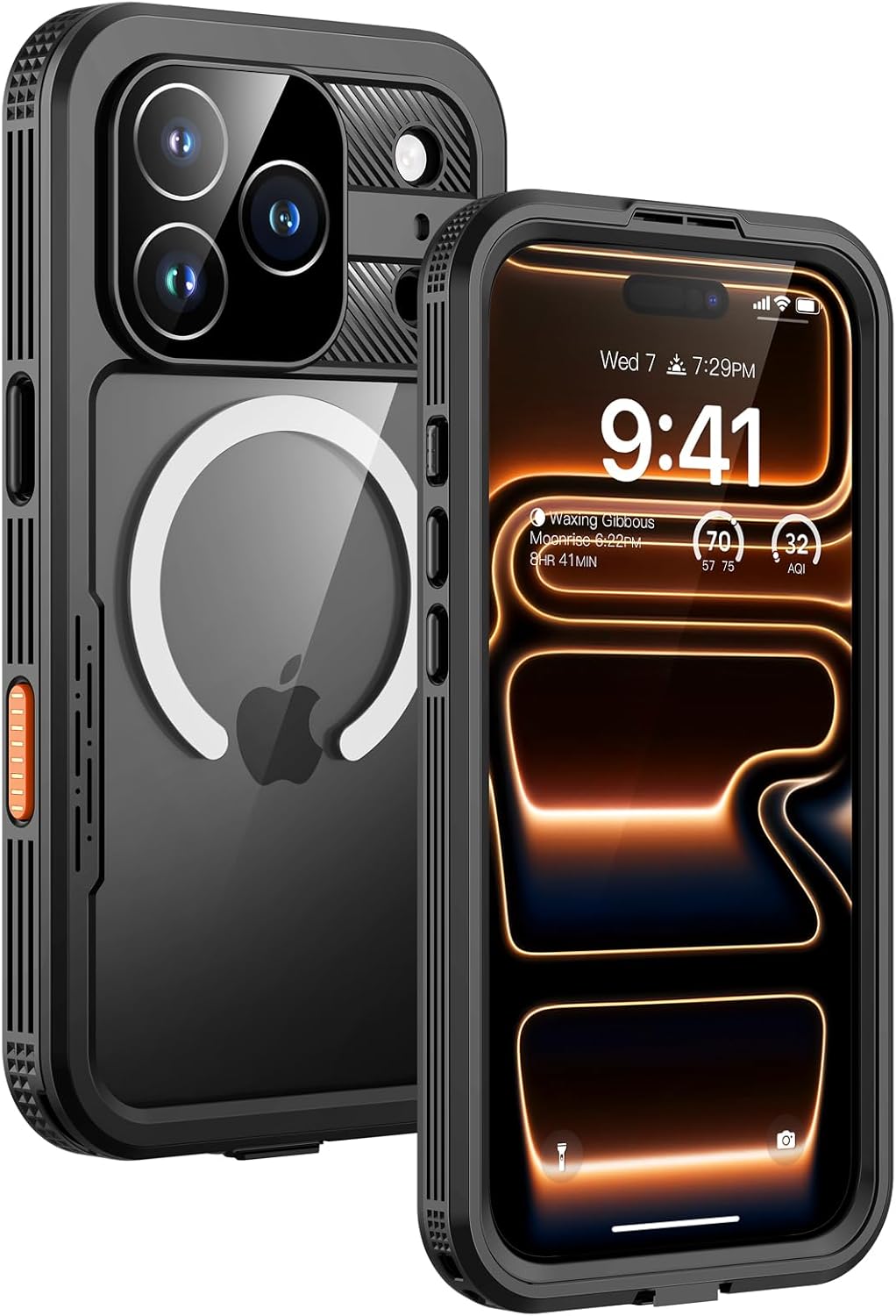 Redpepper iPhone 17 Pro Max Cover Impermeabile IP68 MagSafe