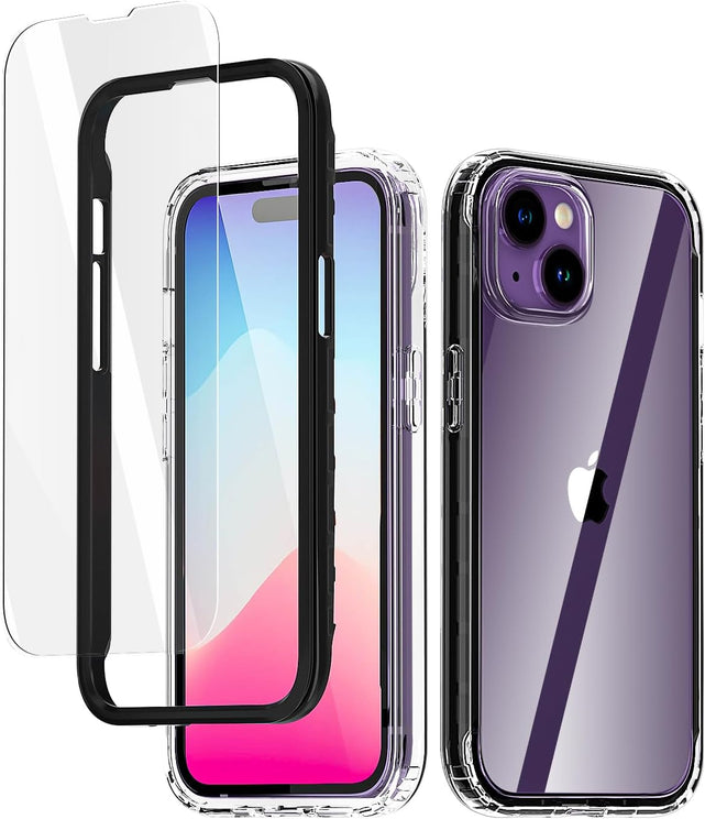 Redpepper iPhone 15 Plus Cover Antishock Nera Militare