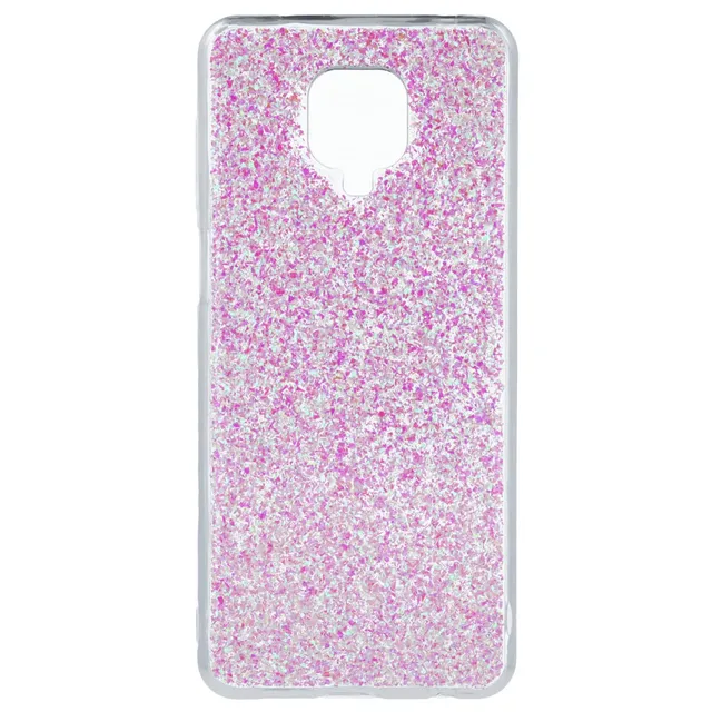 La Casa de las Carcasas Cover Redmi Note 9S custodia rosa glitter