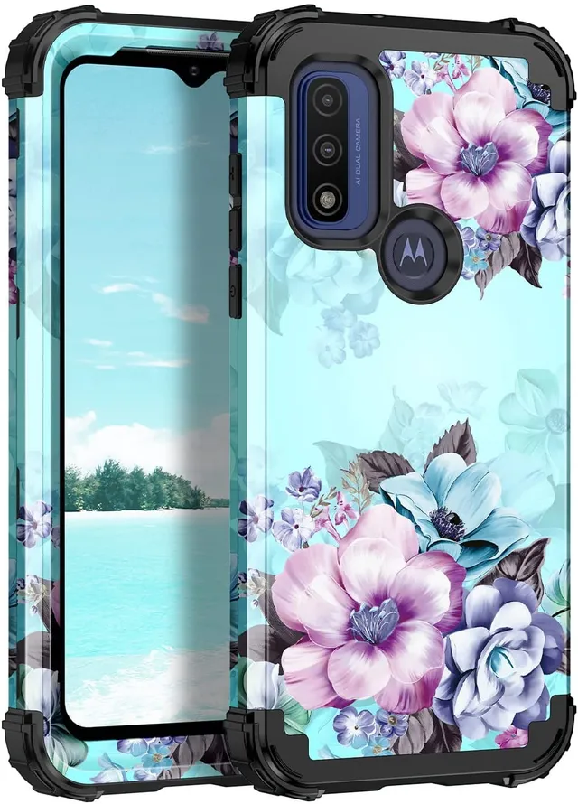 Redpepper Moto G Power 2022 cover fiori antishock