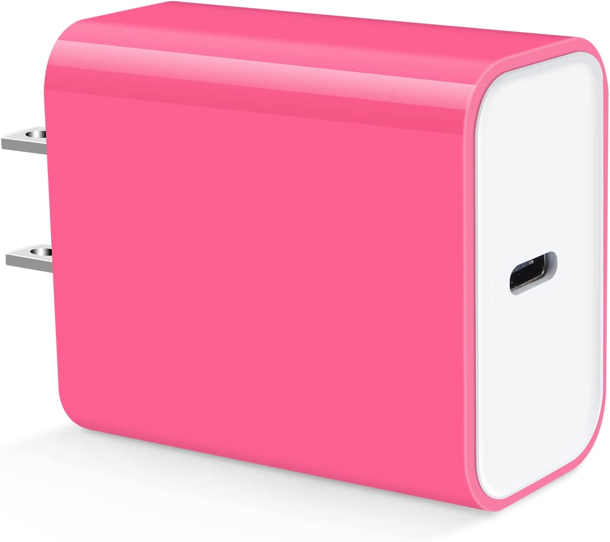 Redpepper Caricatore USB C 20W PD Rapido Bianco Presa Muro