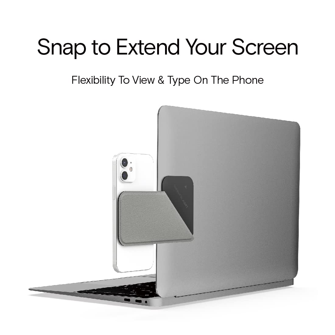 MOFT Snap Supporto Telefono e Laptop Pieghevole Doppio Schermo