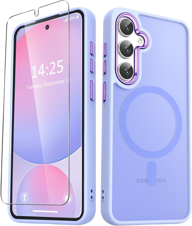Redpepper S25 Plus Cover Magnetica Traslucida Viola 6,7"